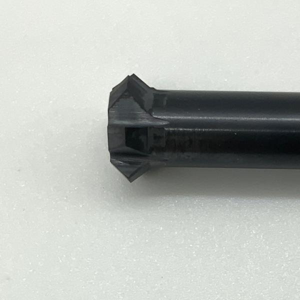 Solid Carbide Back Chamfer Endmill .375 Cutting Dia X 90 deg MariTool