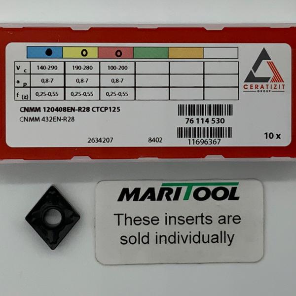 Ceratizit CNMM120408EN R28 CTCP125 ( CNMM432EN R28 )