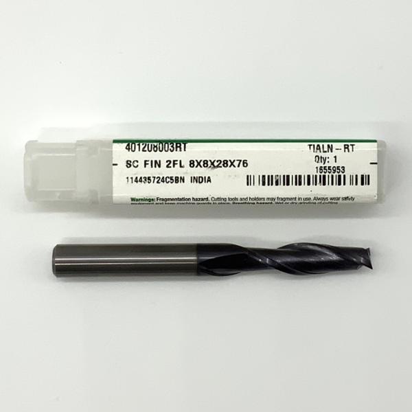 Widia Solid Carbide 2 Flute Endmill .3150 (8mm) Cutting Dia X 1.10 Flute Length