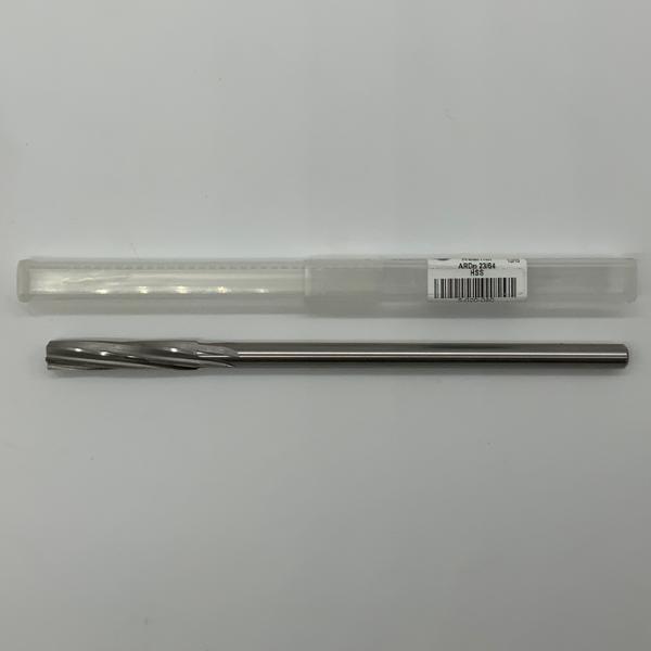 ToolMex HSS Reamer Spiral Flute .3594 (23/64) Cutting Dia