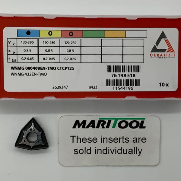Ceratizit WNMG080408EN TMQ CTCP125 ( WNMG432EN TMQ )