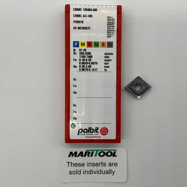 Palbit CNMG 431 MS  PH0910  ( CNMG 120404 MS )