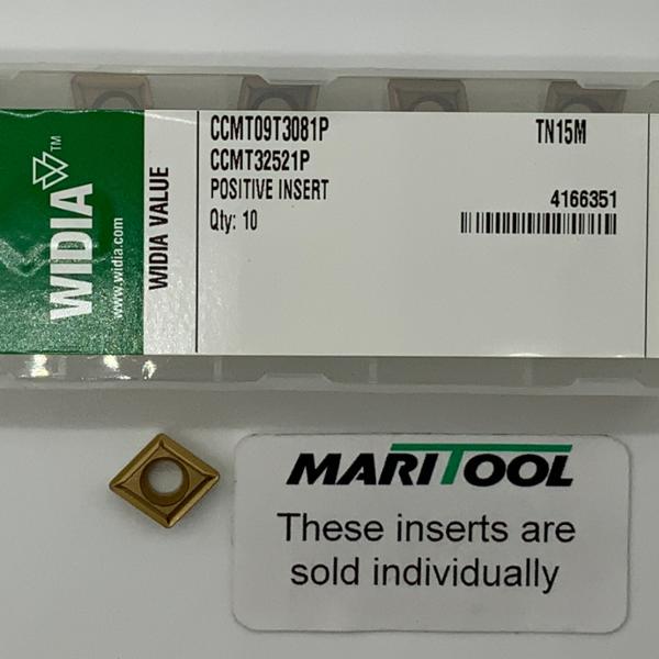 Widia CCMT09T3081P TN15N ( CCMT32521P )