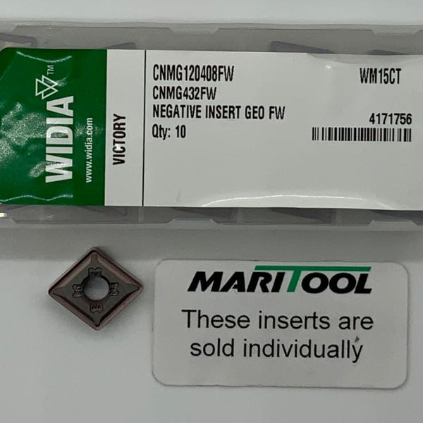 Widia CNMG120408FW WM15CT ( CNMG432FW )