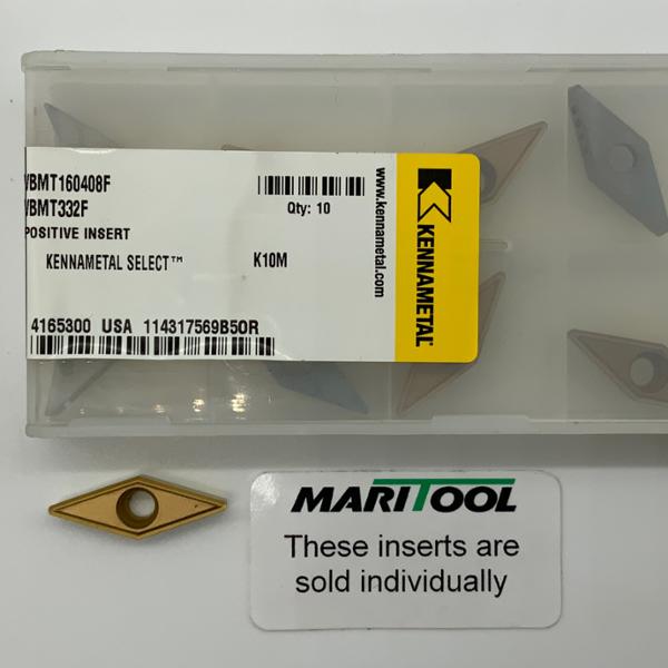 Kennametal VBMT160408F K10M ( VBMT332F )