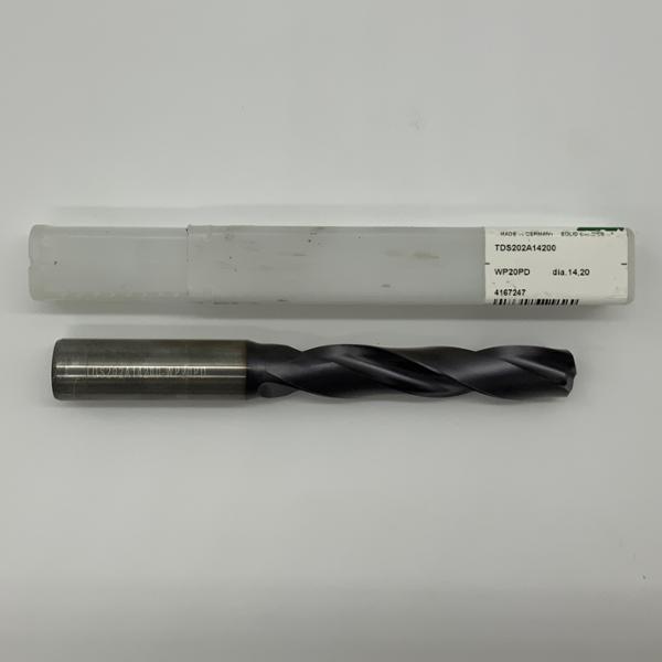 Widia Solid Carbide 2 Flute Drill .5591 (14.20mm) Cutting Dia X 2.70 Flute Length