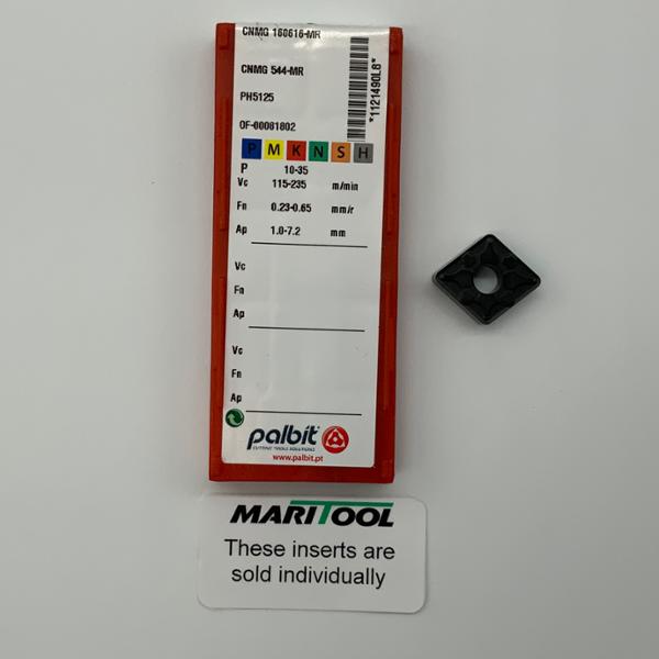 Palbit CNMG 544 MR  PH5125  ( CNMG 160616 MR )