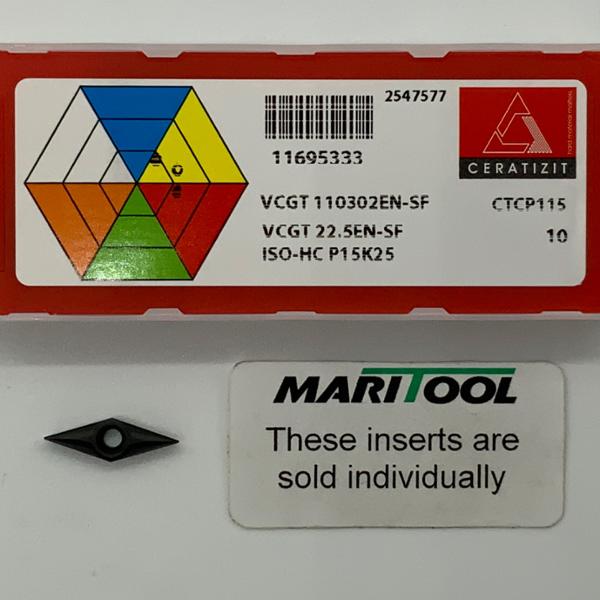 Ceratizit VCGT110302EN SF CTCP115 ( VCGT22.5EN SF )