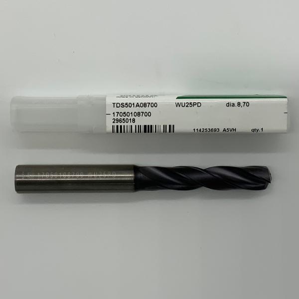 Widia Solid Carbide 2 Flute Drill .3425 (8.7mm) Cutting Dia X 1.60 Flute Length Coolant Thru