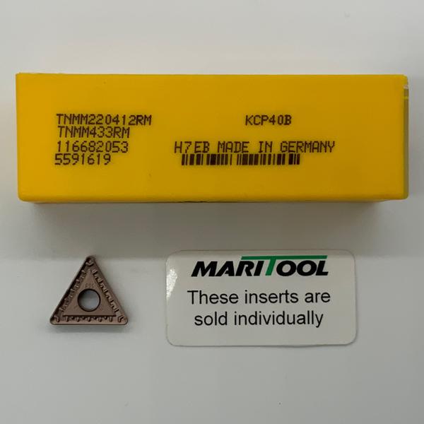 Kennametal TNMM220412RM KCP40B (TNMM433RM)