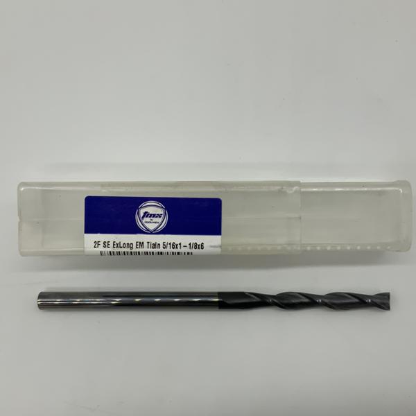 ToolMex Solid Carbide 2 Flute Endmill .3125 (5/16) Cutting Dia X 2.5 Flute Length