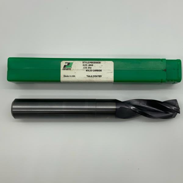 Precision Twist Solid Carbide 3 Flute Drill .9840 (24.99mm) Cutting Dia X 2.75 Flute Length