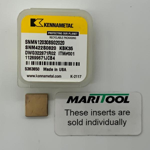 Kennametal SNMN120308S02020 KBK35 ( SNM422S0820 )