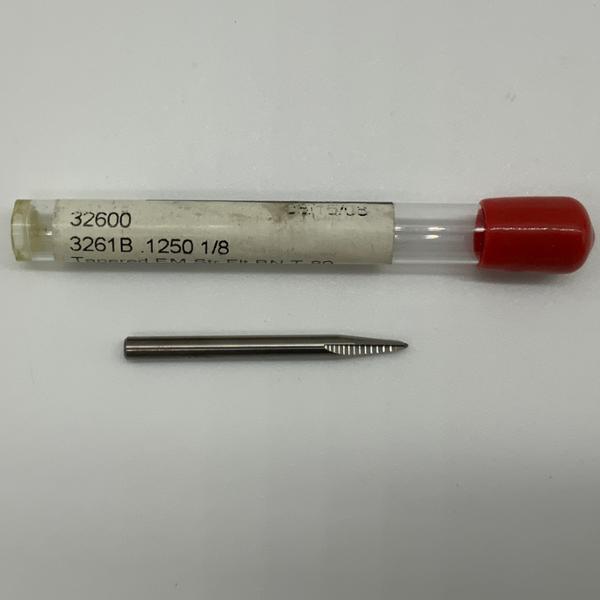 Kyocera Solid Carbide 2 Flute Tapered Endmill Ball End .065 Tip Dia X .305 Flute Length 7 Degree Taper Per Side