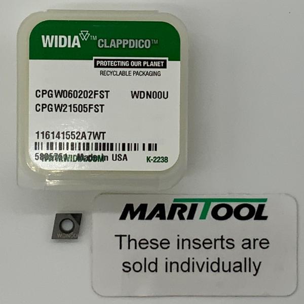 Widia CPGW060202FST WDN00U ( CPGW21505FST )