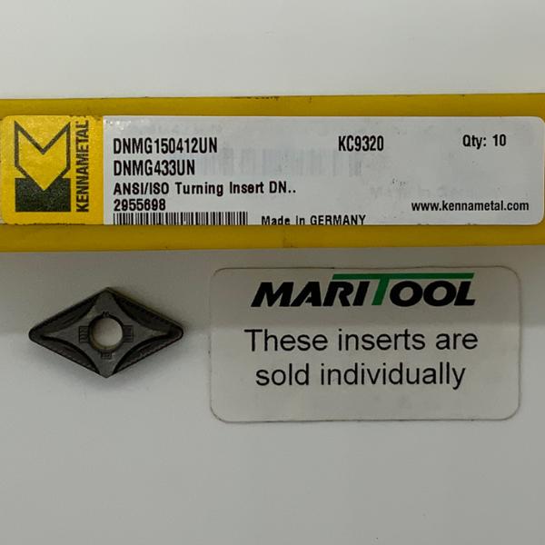 Kennametal DNMG150412UN KC9320 ( DNMG433UN )