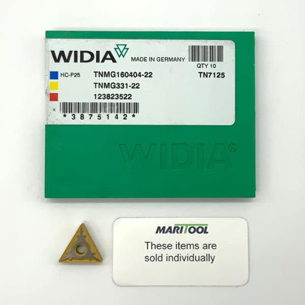 Widia TNMG160404-22 TN7125 (TNMG331-22)