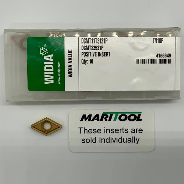 Widia DCMT11T3121P TN10P (DCMT32531P)