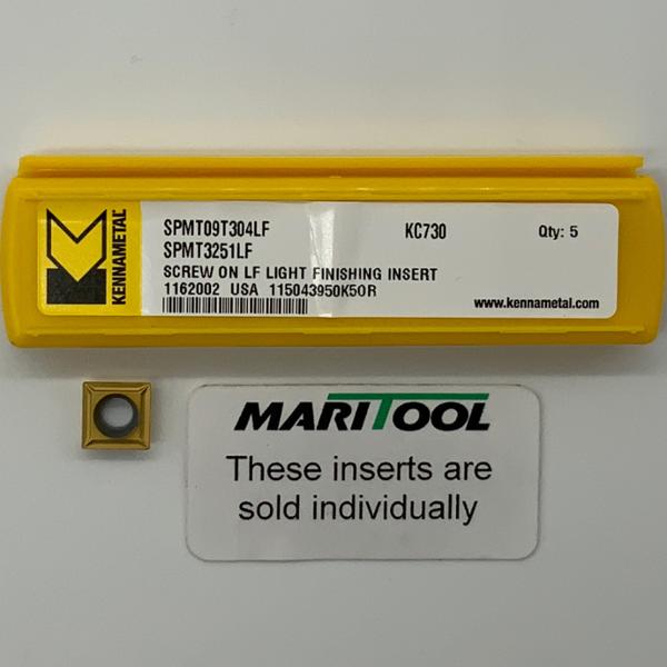Kennametal SPMT09T304LF KC730 ( SPMT3251LF )