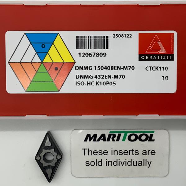 MariTool DNMG150408EN M70 CTCK110 ( DNMG432EN M70 )