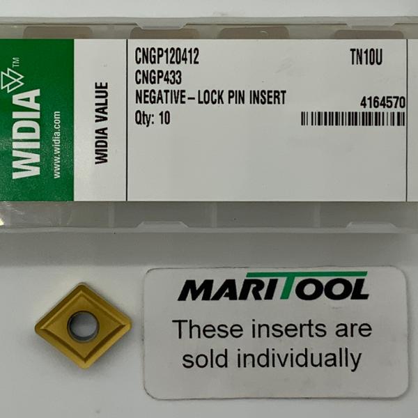 Tool Holders, Collets and Machine Accessories CNGP 433 Inserts (.047