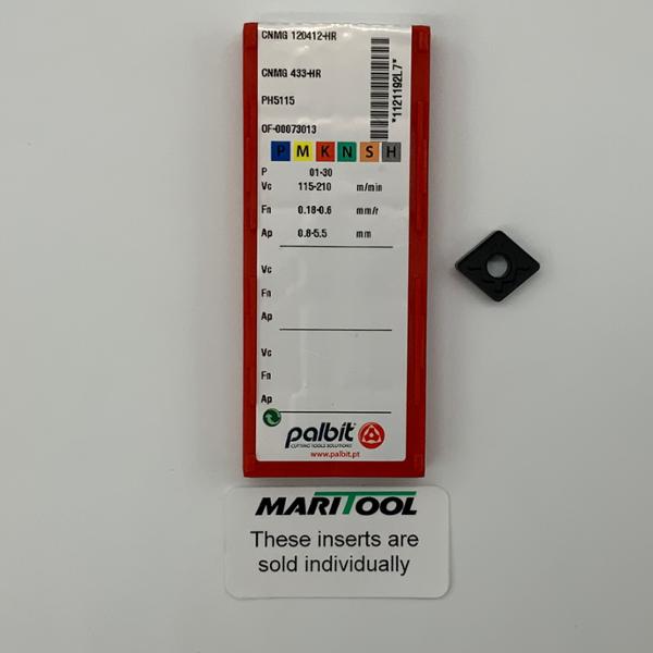 Palbit CNMG 433 HR PH5115  ( CNMG 120412 HR )