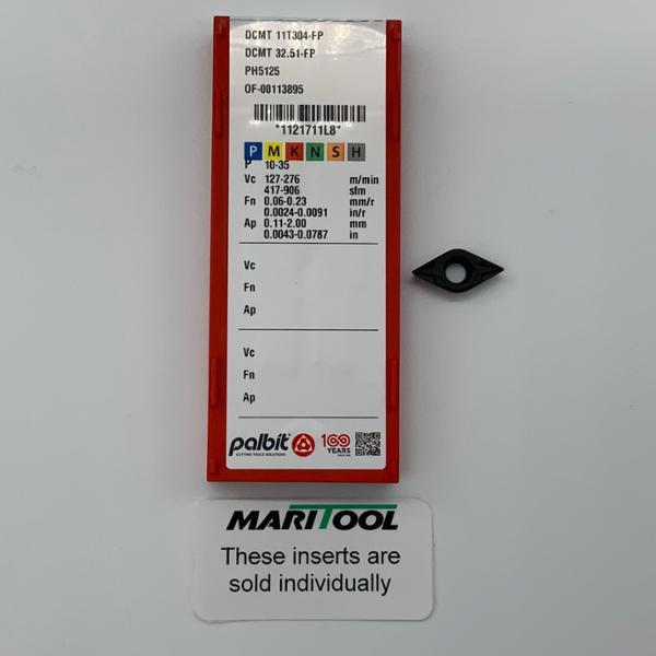 Palbit DCMT 32.51 FP  PH5125 ( DCMT 11T304 FP )