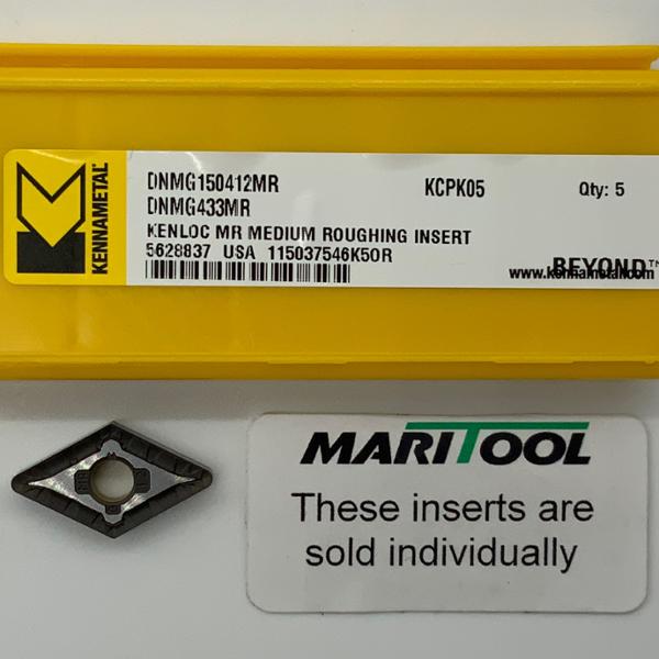 Kennametal DNMG150412MR KCPK05 ( DNMG433MR )