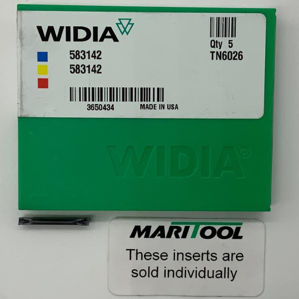 Widia 583-142 583142 TN6026 .094 Wide Double Ended Dogbone Angled