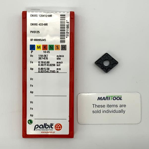 Palbit CNMG 120412-MR PH5125 (CNMG 433-MR)
