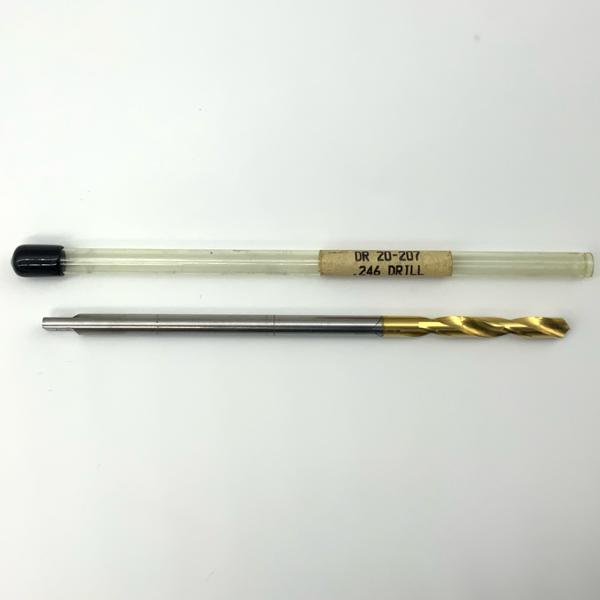 Sterling Carbide HSS 2 Flute Drill .2460 (D) Cutting Dia X 1.70 Flute Length