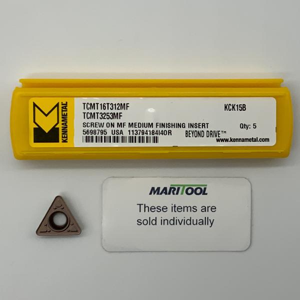 Kennametal TCMT16T312MF KCK15B ( TCMT3253MF )