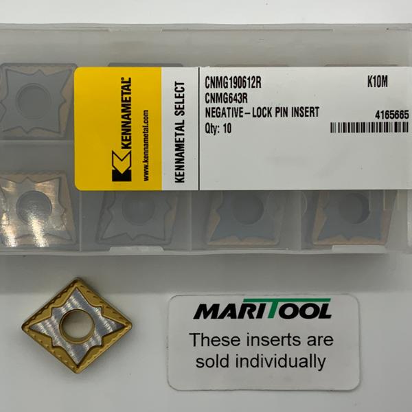 Kennametal CNMG190612R K10M ( CNMG643R )