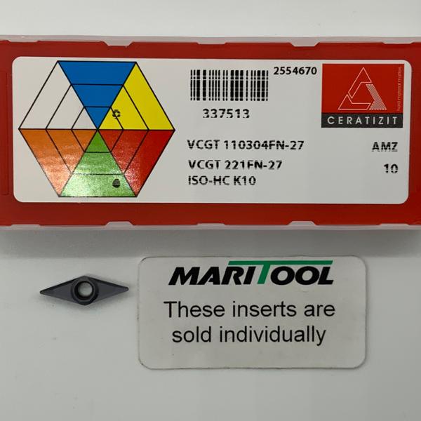 Ceratizit VCGT110304FN 27 AMZ ( VCGT221FN 27 )