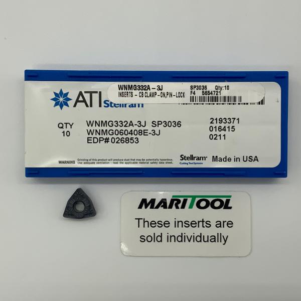 ATI Stellram WNMG060408E 3J SP3036 (WNMG332A 3J)