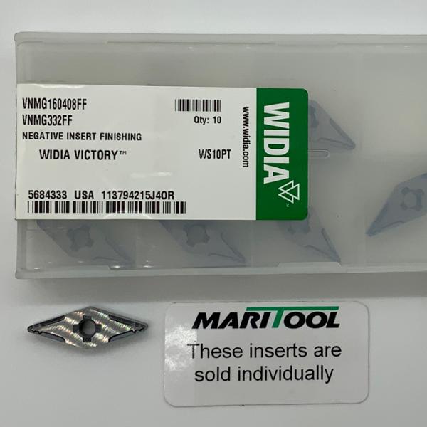 Widia VNMG160408FF WS10PT ( VNMG332FF )