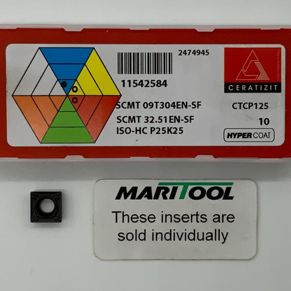 Ceratizit SCMT09T304EN SF CTCP125 ( SCMT32.51EN SF )