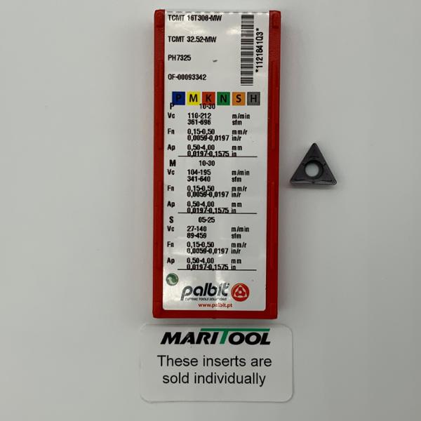 Palbit TCMT 32.52 MW  PH7325  ( TCMT 16T308 MW )