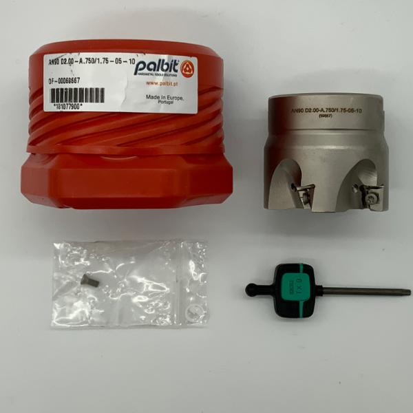 TMX Indexable Face Mill AN90 D2.00-A.750/1.75-05-10