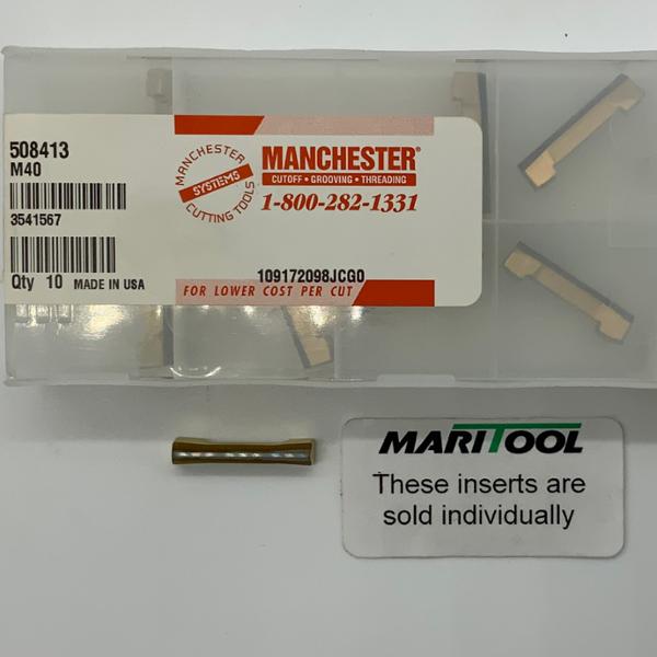 Manchester 508-413 508413 M40 .188 Wide Double Ended Dogbone