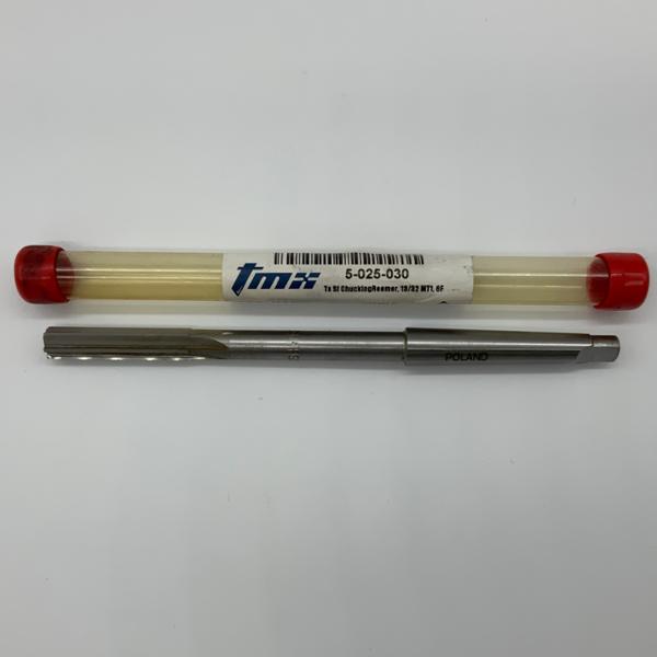 ToolMex HSS Reamer Straight Flute .4063 (13/32) Cutting Dia With MT1 Shank