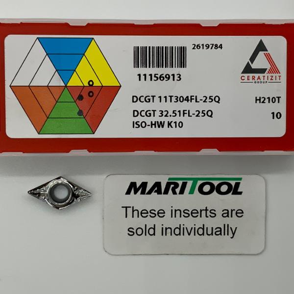 Ceratizit DCGT11T304FL 25Q H210T ( DCGT32.51FL 25Q )
