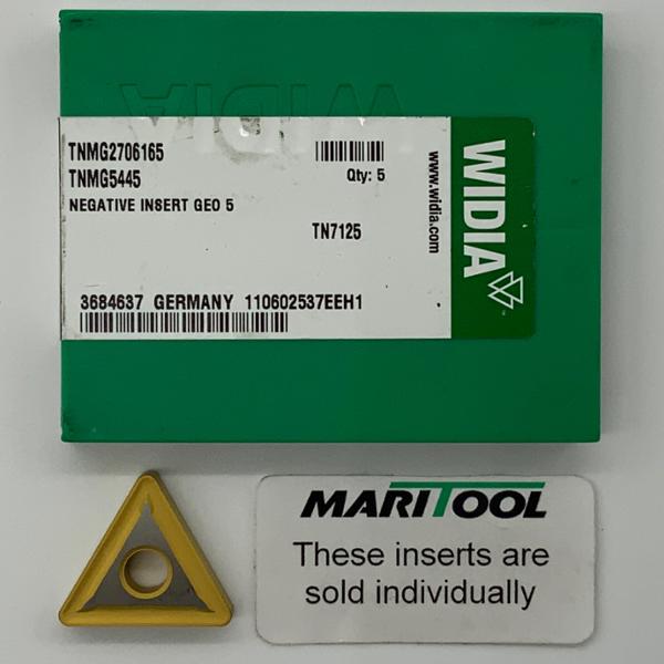 Widia TNMG2706165 TN7125 ( TNMG5445 )