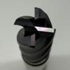 Solid Carbide Necked 4 Flute Endmill .4724 (12mm) Cutting Dia X 1.10 Flute Length With .015 Corner Chamfer