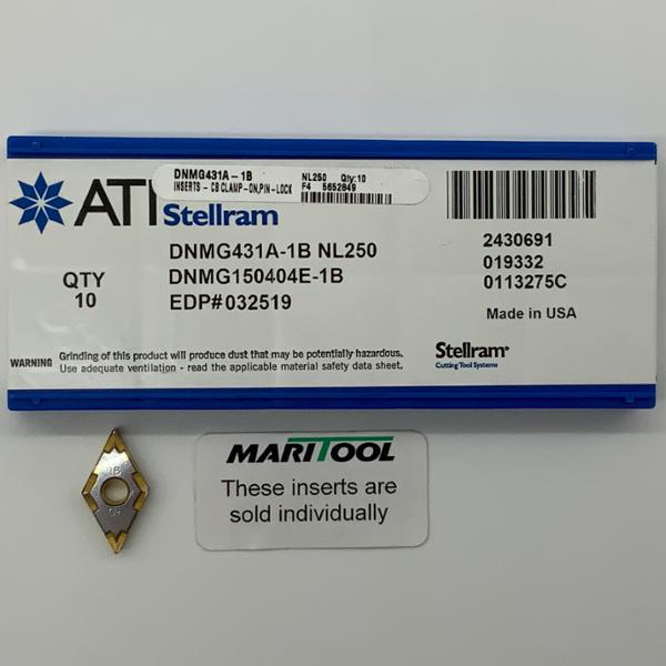 ATI Stellram DNMG150404E 1B NL250 ( DNMG431A 1B )