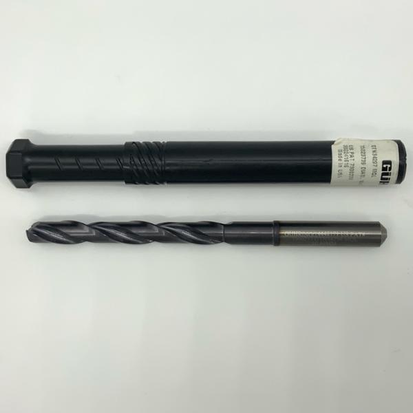Guhring Solid Carbide 2 Flute Drill .4104 (10.425mm) Cutting Dia X 3.0 Flute Length Coolant Thru