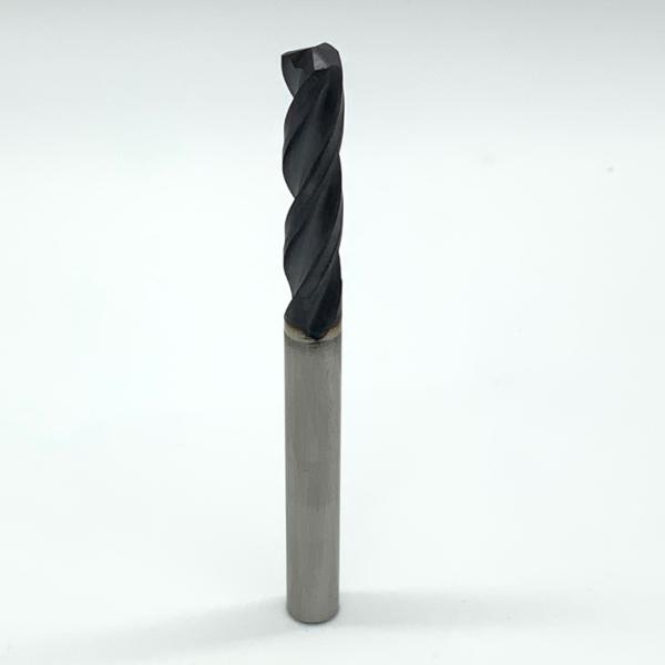 Solid Carbide 3 Flute Drill .2283 (5.8mm) Cutting Dia X 1.0 Flute
