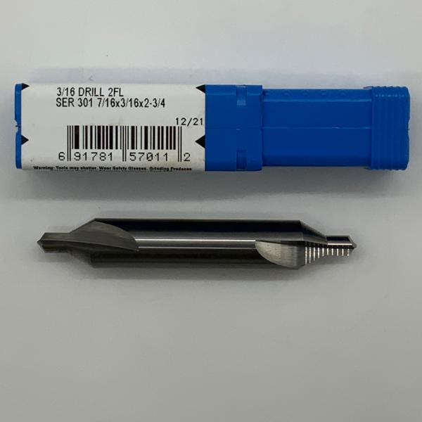 Kyocera 60 deg Carbide Combined Drill And Countersink #5