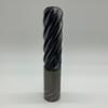 Solid Carbide 6 Flute Endmill 1.250 (31.75mm) Cutting Dia X 3.70 Flute Length With .500 Corner Radius