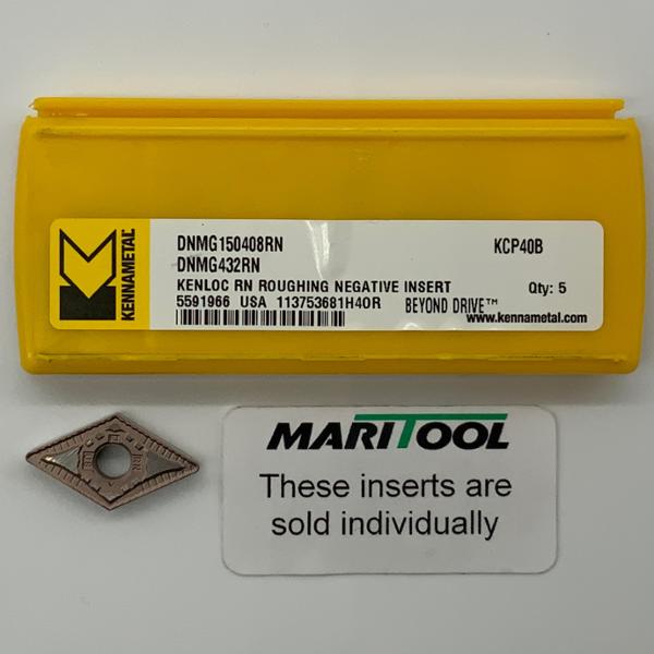 Kennametal DNMG150408RN KCP40B ( DNMG432RN )